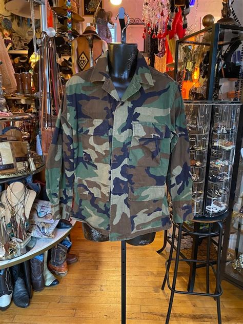 Camo Military Shirt Mens Gem