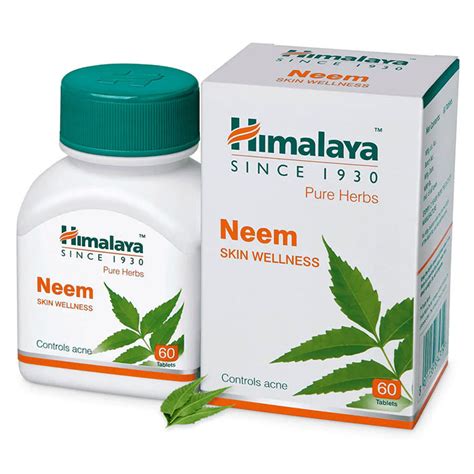 Himalaya Neem 60 таб купить в Екатеринбурге за 450 руб. в СпортСнаб