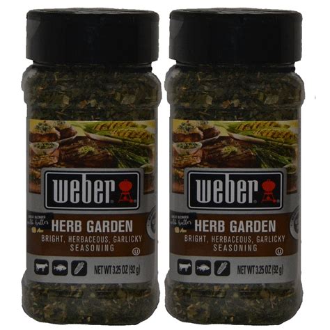 Weber Herb Garden Seasoning 2 x 3.25oz 92g $17.43USD - Spice Place