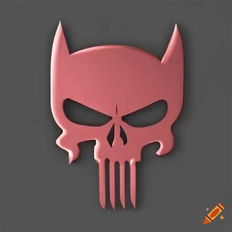 Symbol Of Batman And Punisher On Craiyon