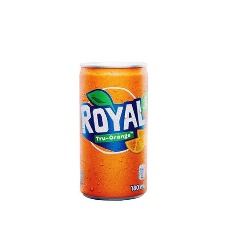 Royal Tru Orange Mini Can 180ml Shopee Philippines