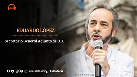 Eduardo López Secretario General Adjunto de UTE en Duro de Callar UTE