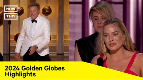 2024 Golden Globes Most Memorable Moments - YouTube