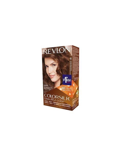 Tinte Capilar Colorsilk Revlon Casta O Cobrizo Dorado