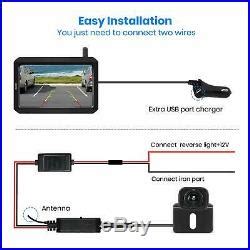 Auto Vox W Wireless Car Rear View System Lcd Monitor Backup