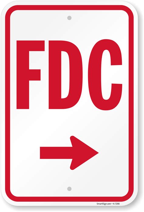 FDC Signs | Fire Department Connection Signs