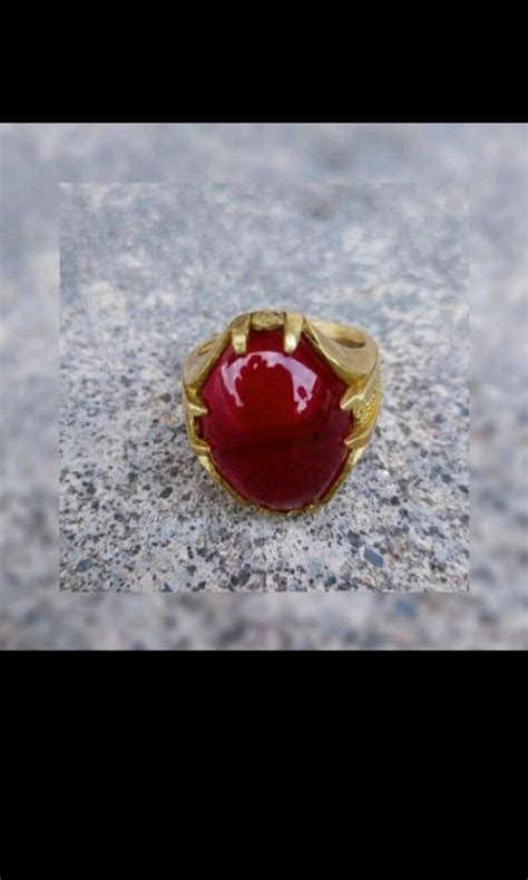 Cincin Batu Merah Atelier Yuwa Ciao Jp