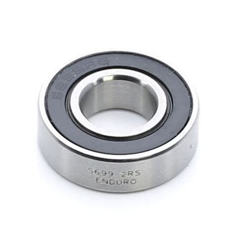 S699-2RS Enduro Stainless Steel Bearing 9x20x6 - WychBearings.co.uk