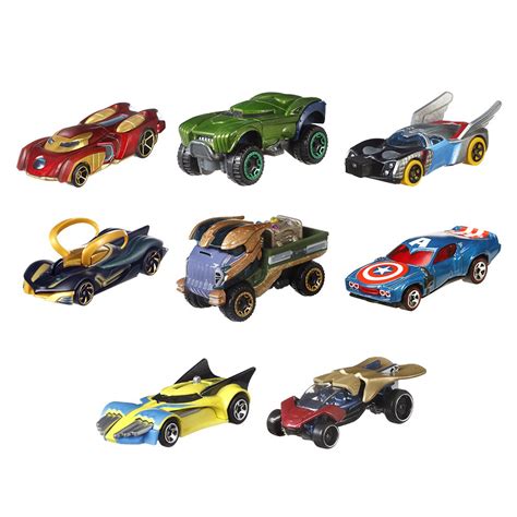 J Marvel Hot Wheels