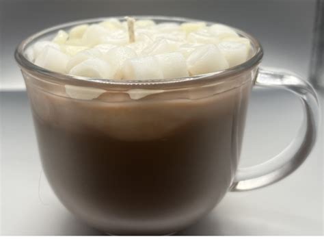 Hot Chocolate With Marshmallows Candle Hot Chocolate Candle