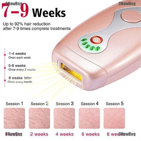 Onewbng Laser Epilator Painless Ipl Hair Removal System Lady Bikini Face Body Permanent Shopee