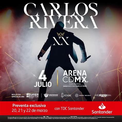 Carlos Rivera En Arena Cdmx 2024