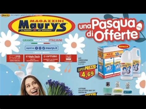 Volantino Anteprima Maury S Dal Marzo Al Aprile Tanti