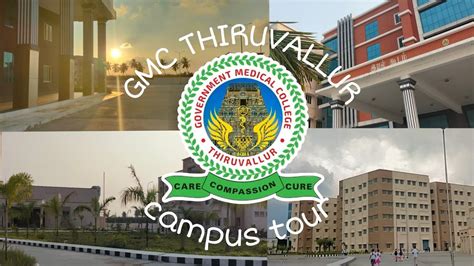 GOVERNMENT MEDICAL COLLEGE THIRUVALLUR CAMPUS TOUR YouTube