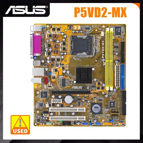 Asus P Vd Mx Lga Via P M Placa M E Ddr Pentium D Pentium