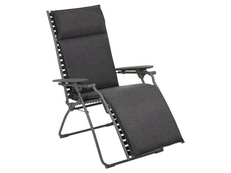 Fauteuil Relax Lafuma Bayanne Onyx Titan Zonnewende