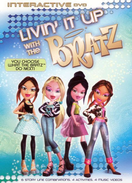 Bratz Interactive Livin It Up With The Bratz 12236217190 Dvd