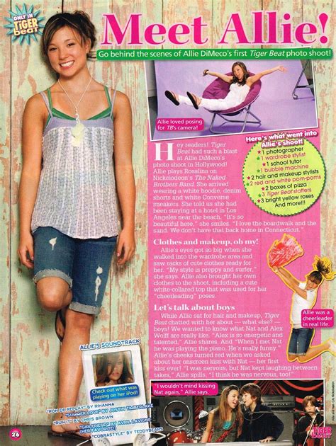 Love Health ALLIE DiMECO BAREFOOT THE NAKED BROTHERS BAND X PINUP POSTER