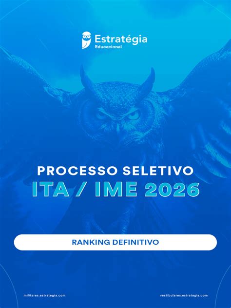 Resultado Ime 2026 - Ranking ITA/IME 2026: Resultados Finais | PDF