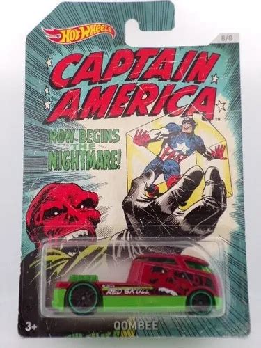 Hot Wheels Qombee Captain America Red Skull Mercadolibre
