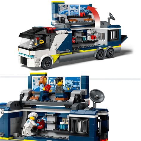 LEGO City 60418 Police Mobile Crime Lab Truck Toy Set | Smyths Toys UK