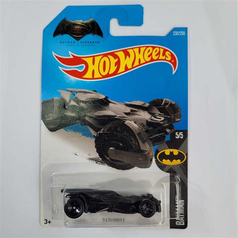 Hot Wheels Batmobile Batman Black Scale Shopee Malaysia