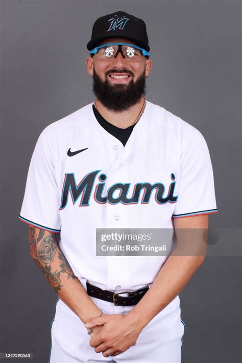 Devin Smeltzer of the Miami Marlins poses for a photo during the ...