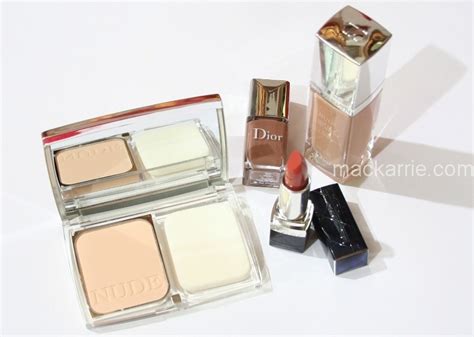 MacKarrie Beauty Style Blog Dior Diorskin Nude Und Rouge Dior Nude