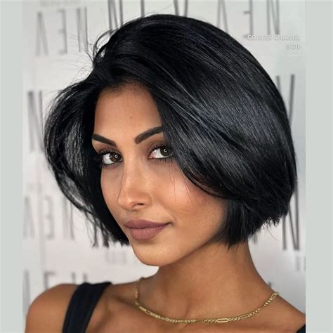 Cortes Curtos Chanel Femininos - 46 Cortes de cabelo feminino Chanel (Bob) moderno