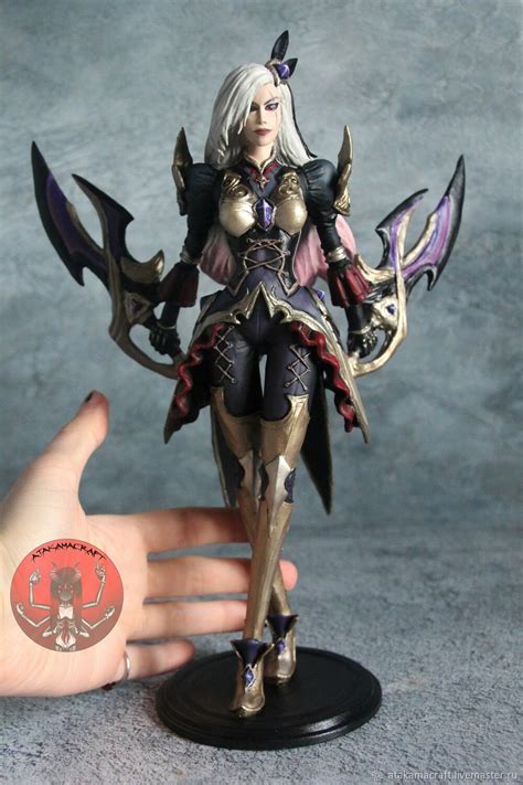 Катарина (League of Legends), фигурка ручной работы, см. описание в ...