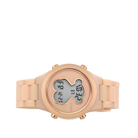 Reloj D Bear De Policarbonato Con Correa De Silicona Nude Tous