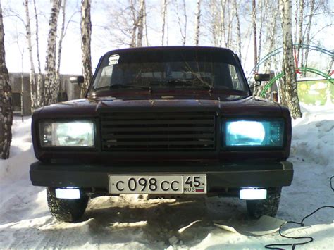 голубая пленка на фары… — Lada 2107, 1,5 л, 2005 года | аксессуары | DRIVE2