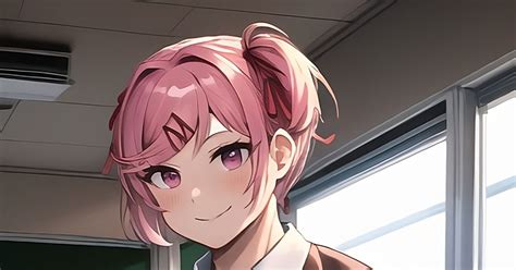 Natsuki Doki Doki Literature Club Ddlc Doki Doki Literature Club