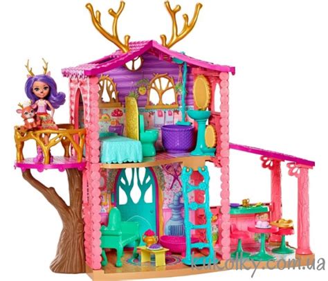 Домик оленя Данессы Энчантималс купить House Playset Danessa Deer ...