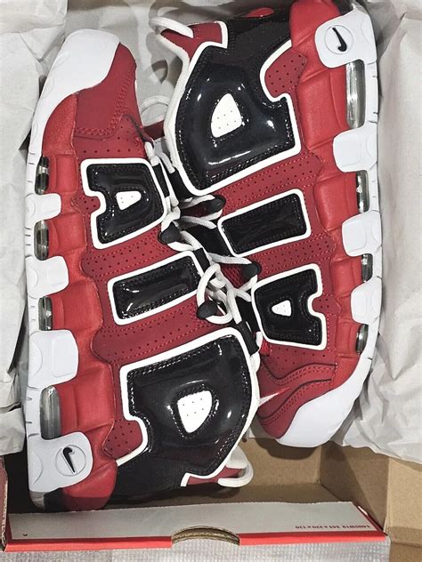 Nike Air More Uptempo Varsity Red Bulls 2017 887224836369 Ebay