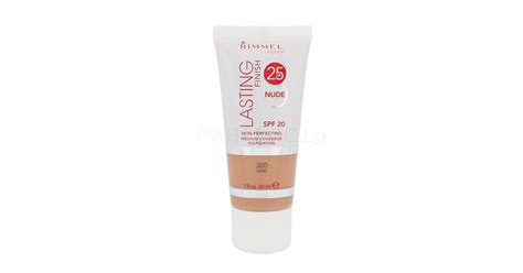 Rimmel London Lasting Finish 25hr Nude SPF20 Фон дьо тен за жени 30 ml Нюанс 300 Sand Parfimo bg