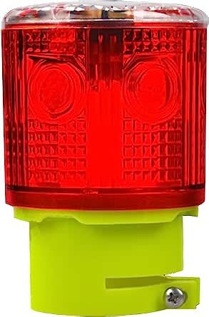 Aolyty Solar Strobe Warning Light Degree Super Bright Waterproof