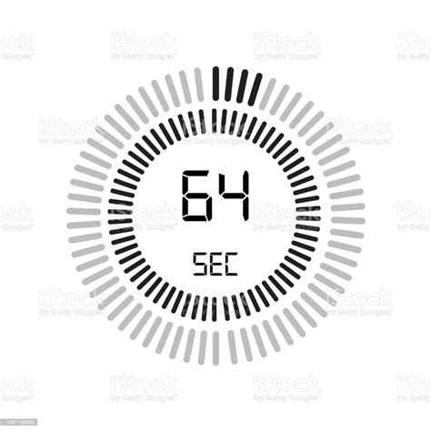 seconds icon digital timer clock   timer countdown