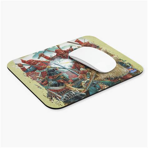 CLASH of Katanas Mouse Pad – Fighting Hedgehog
