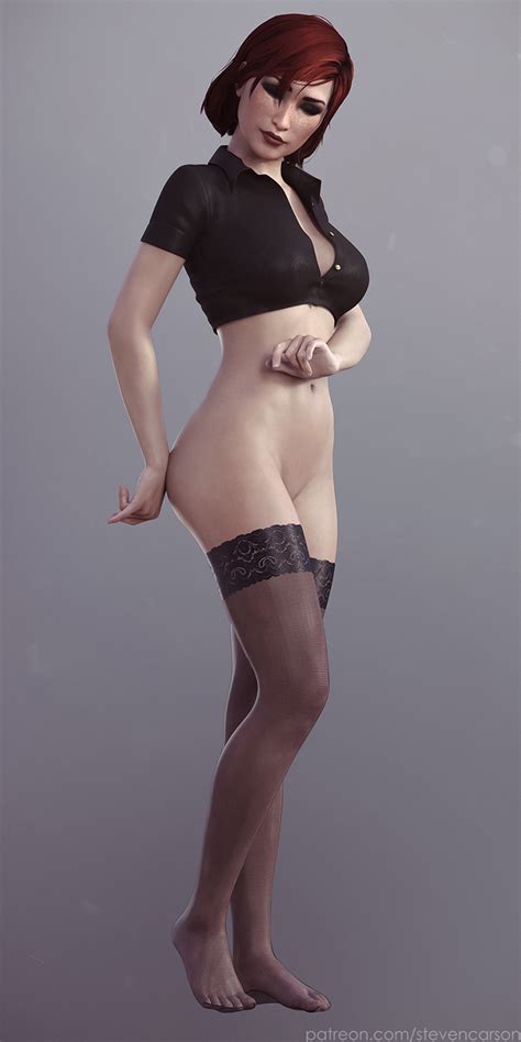 FemShep By StevenCarson Hentai Foundry