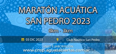 Club Náutico San Pedro Aguas Abiertas 03 DIC 2023