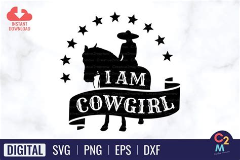 I Am Cowgirl Svg Country Girl Svg Cowgirl Silhouette Svg