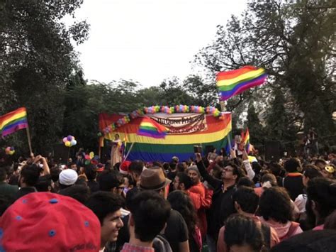 Pictures India S First Pride March Since Gay Sex Was Decriminalised PinkNews