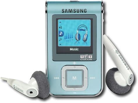Best Buy: Samsung yepp' 512MB* MP3 Player and Image Viewer Blue YP-T7JX