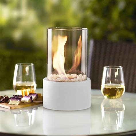 Tabletop Fire Bowl Pot Indoor Outdoor Portable Tabletop Fireplace Clean ...