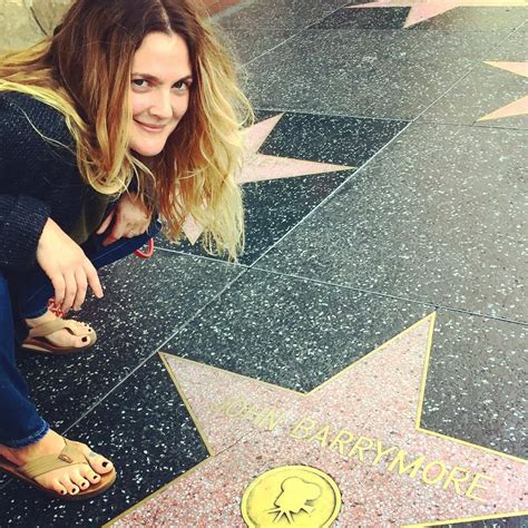 Drew Barrymore's Feet