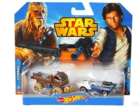 Набор машин Hot Wheels Звездные войны Чубакка и Хан Соло CGX02 CGX03 1 64 6 см купить на OZON