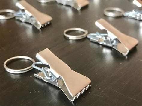 Зажимы для штор металл с кольцом D12мм 20шт / Крокодильчики купить по ...