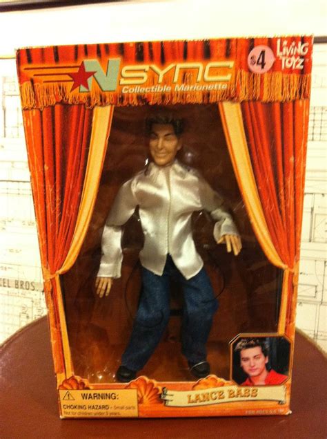 NSYNC Collectible Marionette Lance Bass Doll on PopScreen