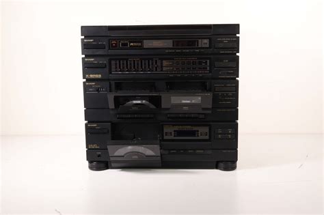 Sharp Sg 950cd Integrated Stereo Music System Full Set